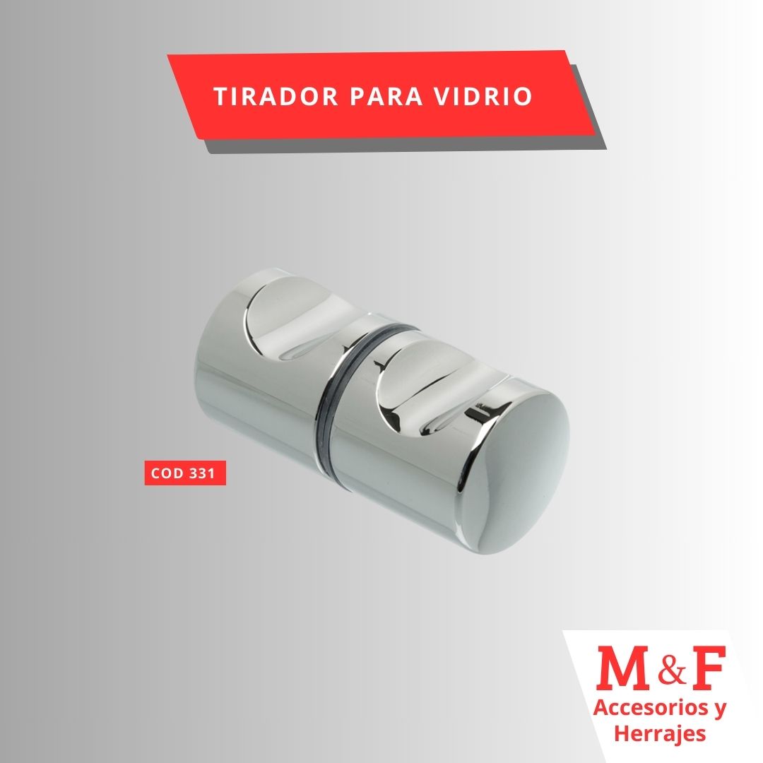 Tirador para Puerta de Vidrio 
